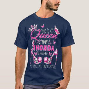 Das ist eine Königin Rhonda, die personalisierte B T-Shirt