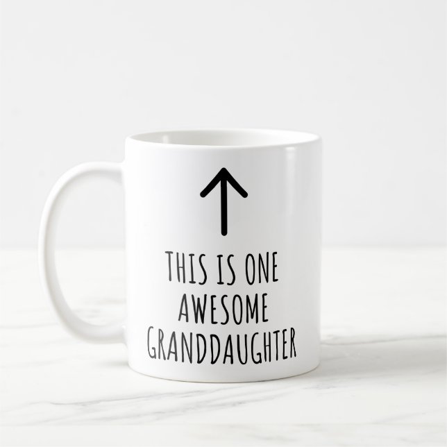 Das ist eine Phantastische Großtochter Kaffeetasse (Links)