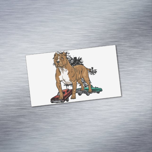 Das ist eine ruhige Sache Magnetische Visitenkarte (Beispiel)