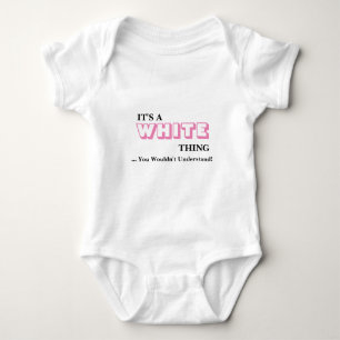 Das ist eine WEISSE Sache! ...Sie würden es nicht Baby Strampler