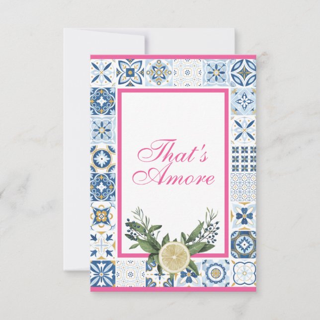 Das ist eine weitere Karte für Susan - bei Zitrone (Vorderseite)