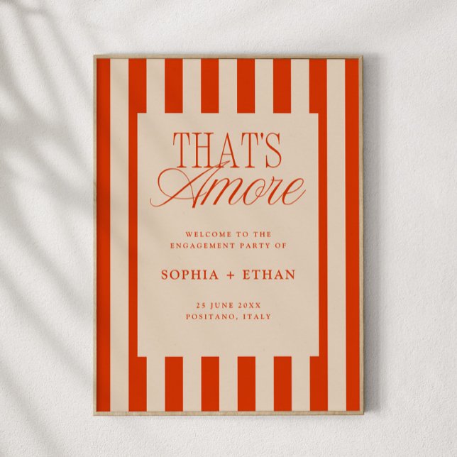 Das ist eine weitere Red Stripes Engagement Party  Poster (Von Creator hochgeladen)