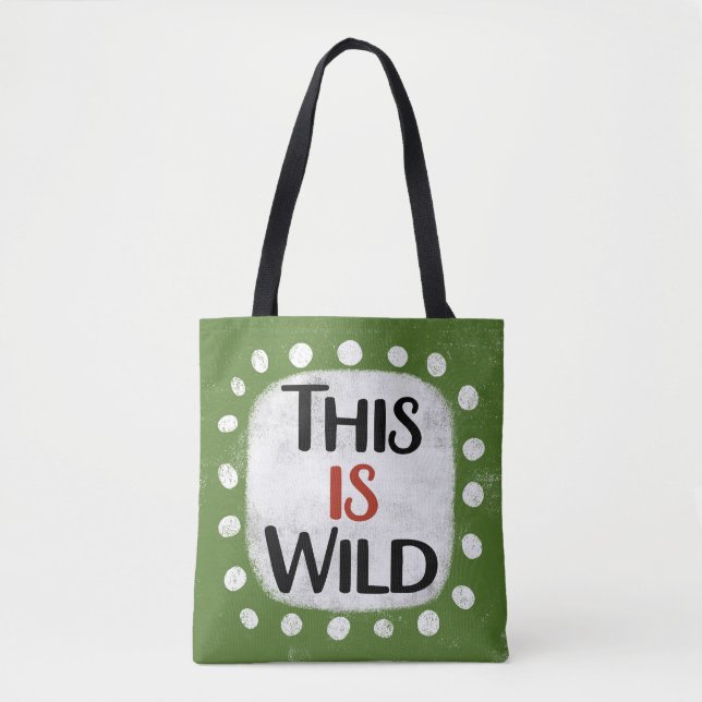 Das ist eine Wildbeutel Tasche (Vorderseite)