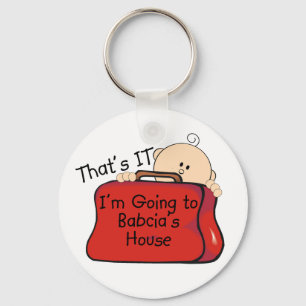 Das ist es Babcia Schlüsselanhänger