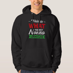 Das ist es, was der beste Nonno wie Grandp aussieh Hoodie