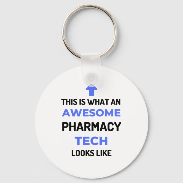 Das ist es, was eine Phantastische Pharmazie Tech  Schlüsselanhänger (Vorderseite)