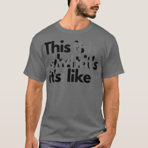 Das ist es, was es wie eine Auditorielle Verarbeit T-Shirt