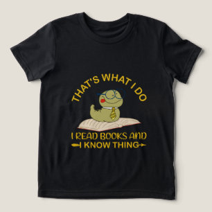 Das ist es, was ich Bücher lese und Dinge weiß Tri-Blend Shirt