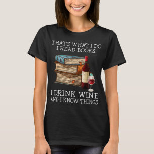 Das ist es, was ich mache Bücher lese, wenn ich We T-Shirt