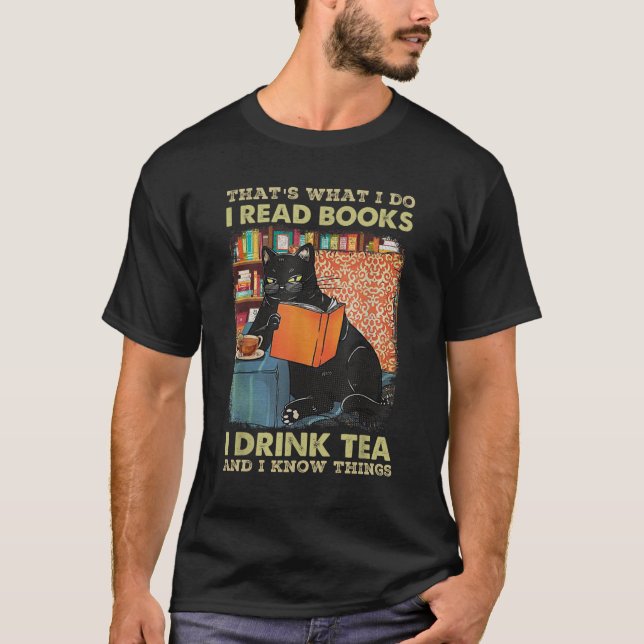 Das ist es, was ich mache, wenn ich Bücher lese, w T-Shirt (Vorderseite)