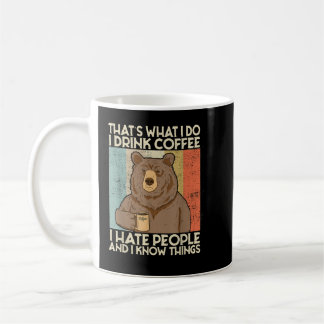 Das ist es, was ich trinke Kaffee, den ich Mensche Kaffeetasse