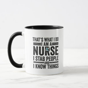 Das ist es, was ich tue, ich bin eine Krankenschwe Tasse