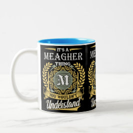 Das ist etwas, das man nicht verstehen konnte zweifarbige tasse