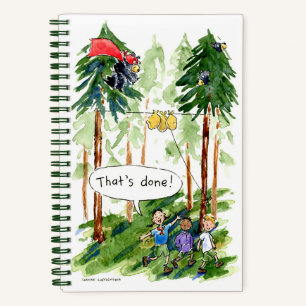 "Das ist fertig!" Philmont Women Ranger Notebook Notizbuch