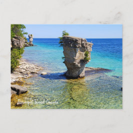Das ist Flower pot Island, Kanada Postkarte