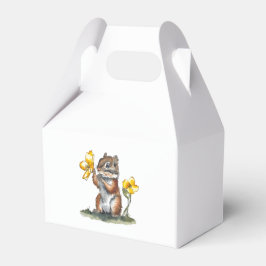 Das ist für dich! Süßes Streifenhörnchen Geschenkschachtel