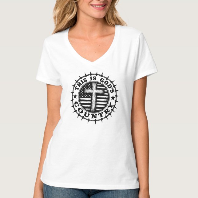 Das ist Gottes Land T-Shirt (Vorderseite)
