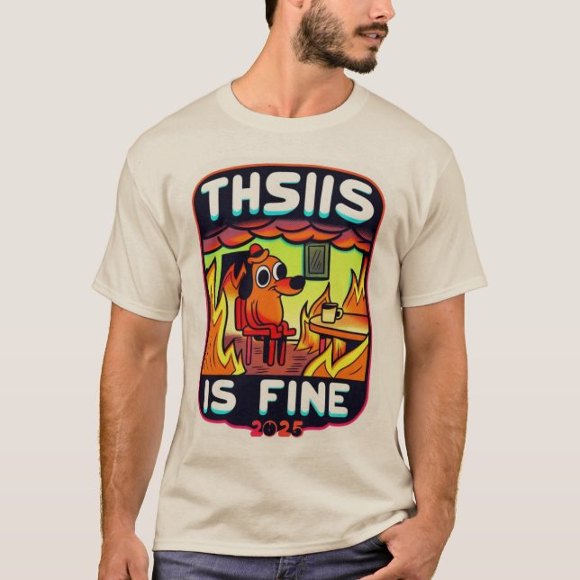 Das ist gut - 2025 Vibes" Meme T - Shirt (Vorderseite)