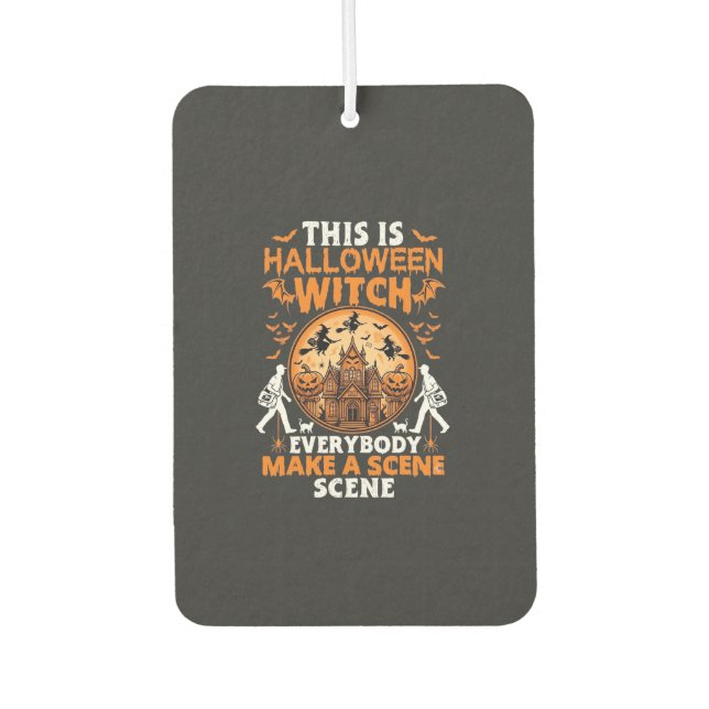 Das ist Halloween Autolufterfrischer (Vorderseite)