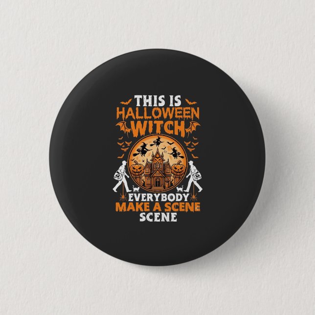 Das ist Halloween Button (Vorderseite)