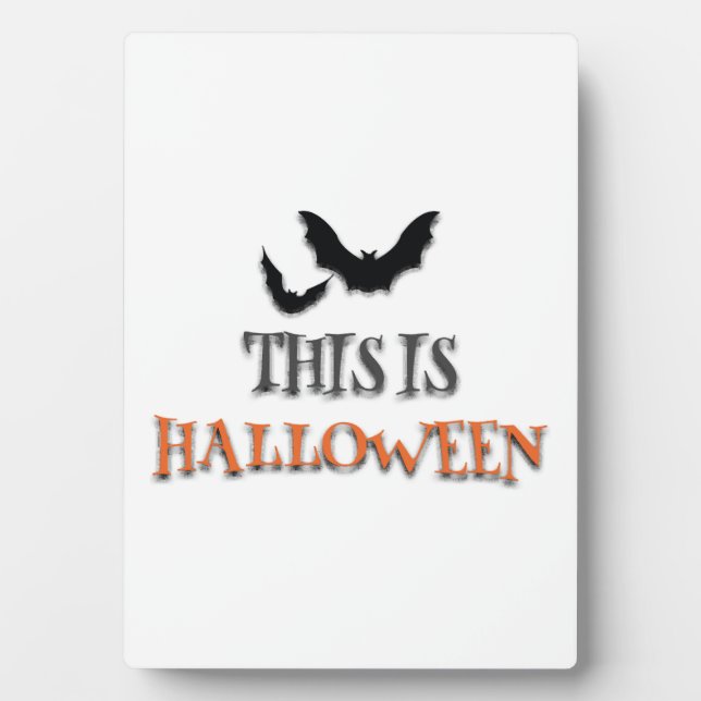 Das ist Halloween   Fotoplatte (Vorderseite)