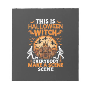Das ist Halloween Notizblock
