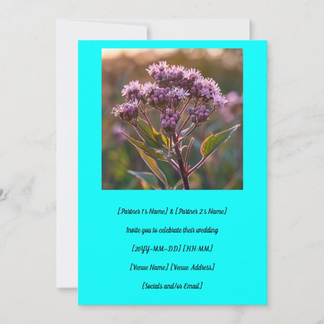 Das ist Ihr einzigartiges Joe-Pye-Weed Einladung (Vorderseite)