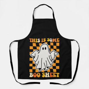 Das ist irgendwie ein gruseliger Halloween-Retro-G Schürze