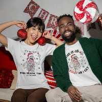 Das ist Joli, während ich Skeleton Weihnachten Wei
