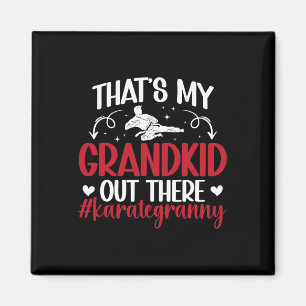 Das ist Karate Granny Proud Karate Gran Magnet