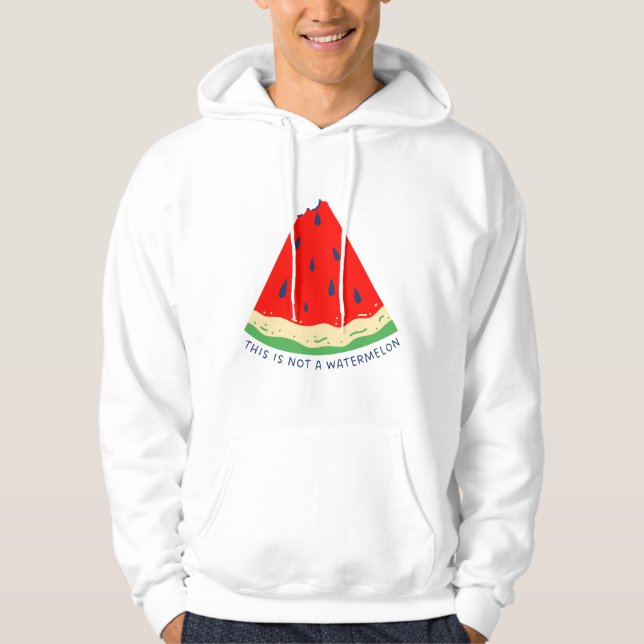 Das ist keine Wassermelone Hoodie (Vorderseite)