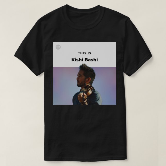 Das ist Kishi Bashi Sticker T-Shirt (Design vorne)