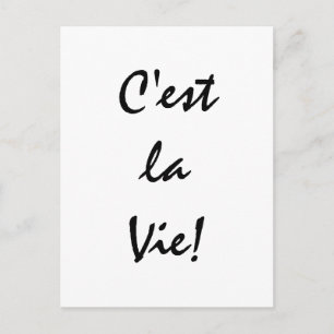 Das ist La Vie! Postkarte