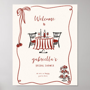 Das-ist-Liebe-Brautabschied-Willkommensposter  Poster