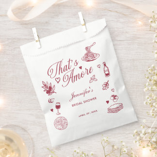 Das Ist Liebe Italienische Hochzeits-Party Geschenktütchen