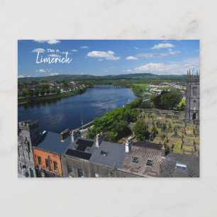 Das ist Limerick-Irland Postkarte