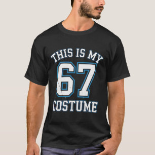 Das ist mein 67 Kostüm Lazy Brainrot Meme Jungen K T-Shirt