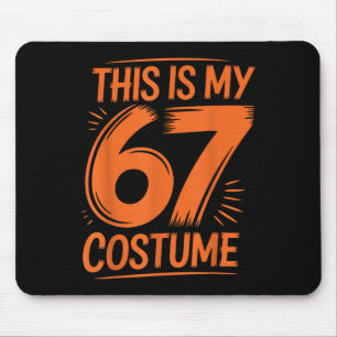 Das ist mein 67 Kostüm Meme Six Seven Jungen Kinde Mousepad