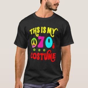 Das ist mein 70er-Jahre-Kostüm Groovy Peace Hallo T-Shirt