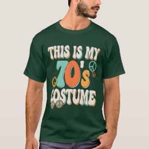 Das ist mein 70er-Jahre-Kostüm Groovy Peace Hippie T-Shirt