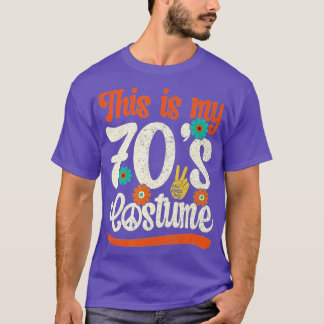 Das ist mein 70er-Kostüm, 70er-Outfit für Damen un T-Shirt