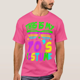 Das ist mein 70er Kostüm 80er Jahre Party Happy Ha T-Shirt