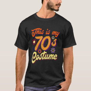 Das ist mein 70er-Kostüm der 70er Jahre Retro-Vint T-Shirt