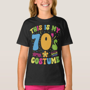 Das ist mein 70er Kostüm Retro 70er Party Geschenk T-Shirt