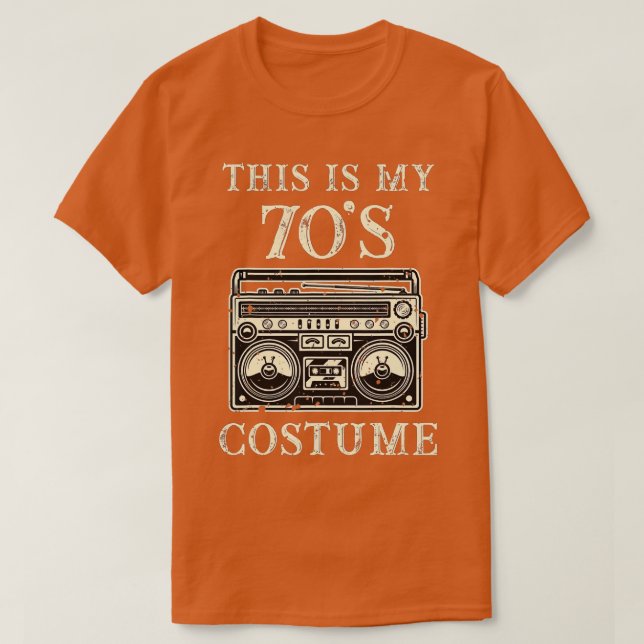 Das ist mein 70er Kostume 70er Party Cassette Retr T-Shirt (Design vorne)