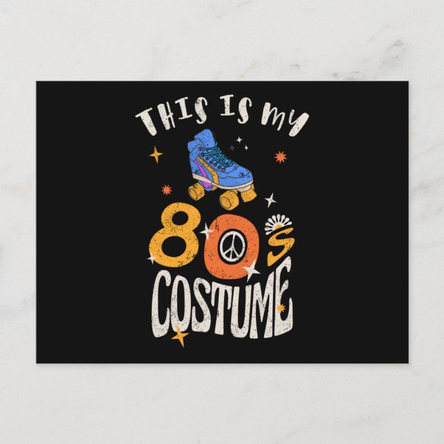 Das ist mein 80er Costume Grunge-Effekt Postkarte (Vorderseite)