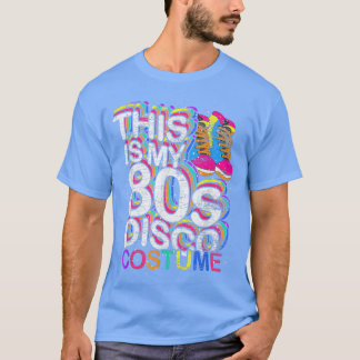 Das ist mein 80er Disco Kostüm Party Retro Music E T-Shirt