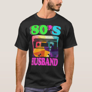 Das ist mein 80er Husband Retro 80er Jahre Party T-Shirt