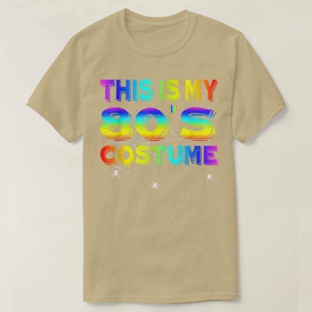 Das ist mein 80er Kostüm glücklich Halloween Men T T-Shirt (Design vorne)
