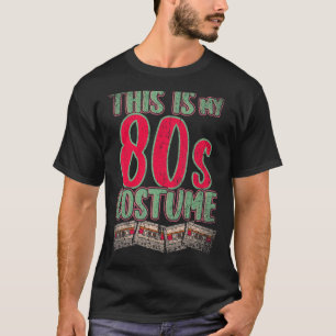 Das ist mein 80er Kostüm Party 1980 Retro Cassette T-Shirt